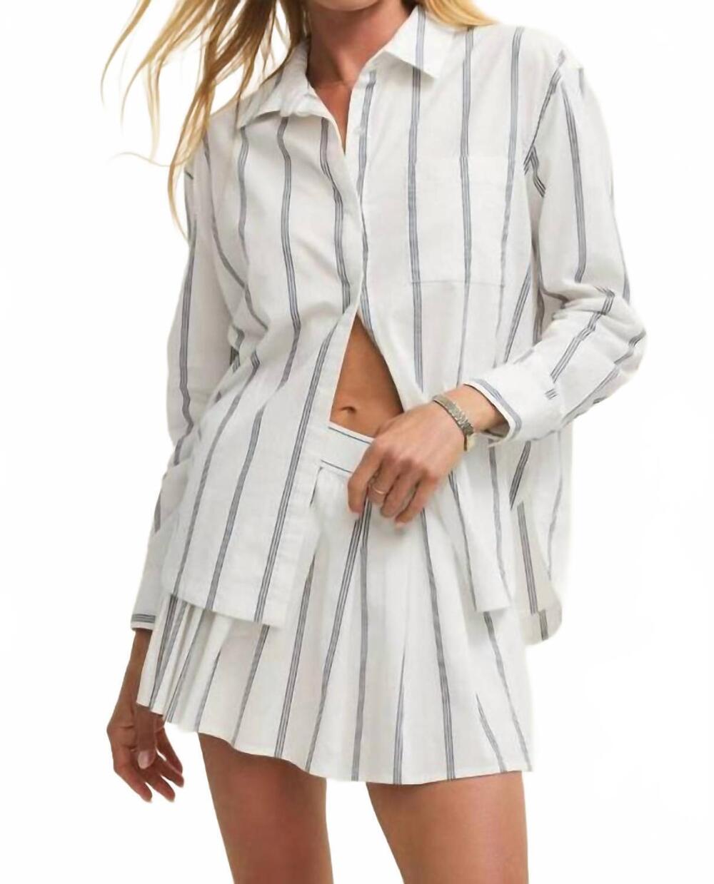 NEW Z SUPPLY rolling hills shirt in white